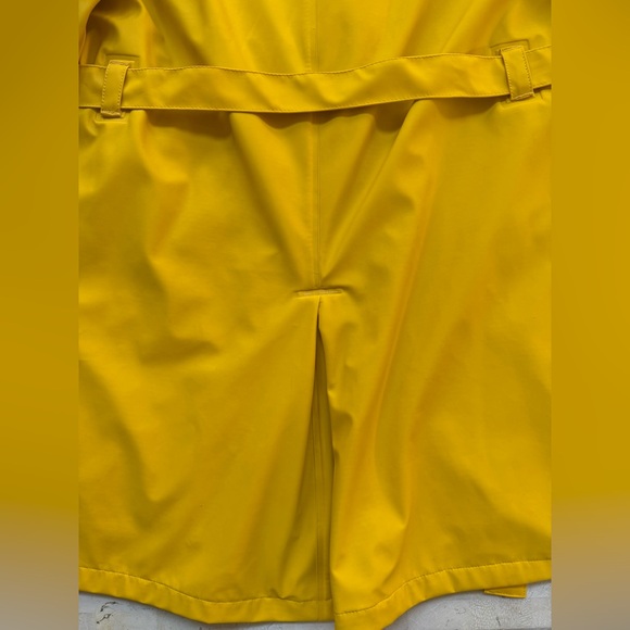 HELLY HANSEN Womens Yellow KIRKWALL II Windproof Hooded Raincoat Logo Lined - XL - Picture 12 of 13